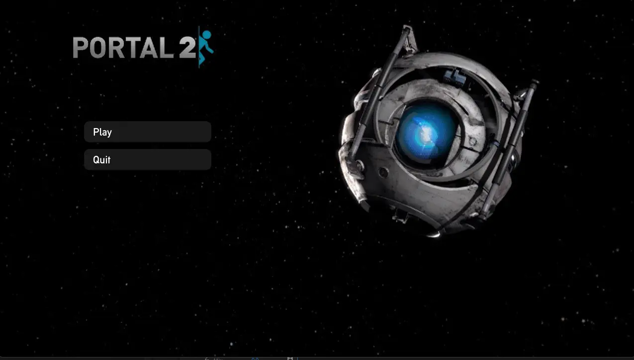 Main menu
